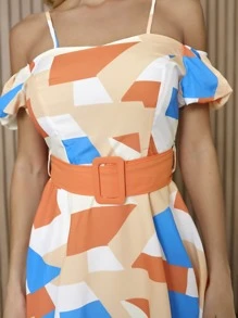 Women Dresses - 橘色 - 查看 5