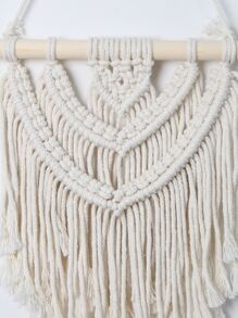 1pc Macrame Wall Hanging, Woven Design Tassel Hanging Decor For Home Decor,Home Decor ,Room Decor,Wall Decor