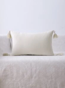 Miater 1pc Tua trang trí đệm Đệm trang trí không có chất làm đầy - Màu be - Xem 4