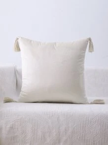 Miater 1pc Tua trang trí đệm Đệm trang trí không có chất làm đầy - Màu be - Xem 5