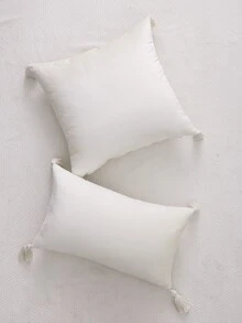 Miater 1pc Tua trang trí đệm Đệm trang trí không có chất làm đầy - Màu be - Xem 6