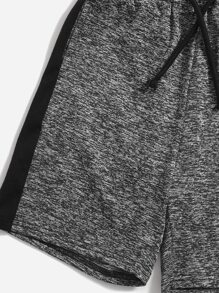 SHEIN Bộ hai mảnh Trai Dây kéo Khối Màu Thể thao - Nhiều màu - Xem 3