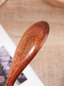 1 cái thìa gỗ ngẫu nhiên - màu nâu - Xem 3