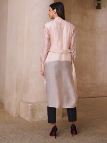 MOTF PREMIUM LYOCELL LIGHTWEIGHT SHIRT - Baby Pink - View 2