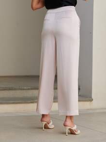 MOTF PREMIUM STRAIGHT LEG TROUSERS - Baby Pink - View 9