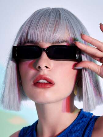 Rectangle Frame Fashion Glasses