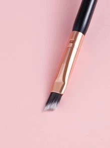 Double-Headed Eyebrow Brush - Black - View 4