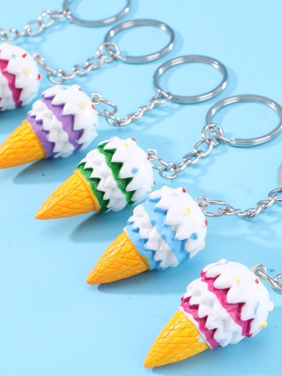 1pc Random Ice Cream Keychain