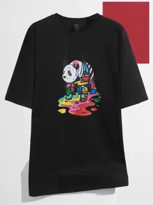 Sarah Wearer Áo thun nữ Hoạt hình Giải trí - màu đen - Xem 1