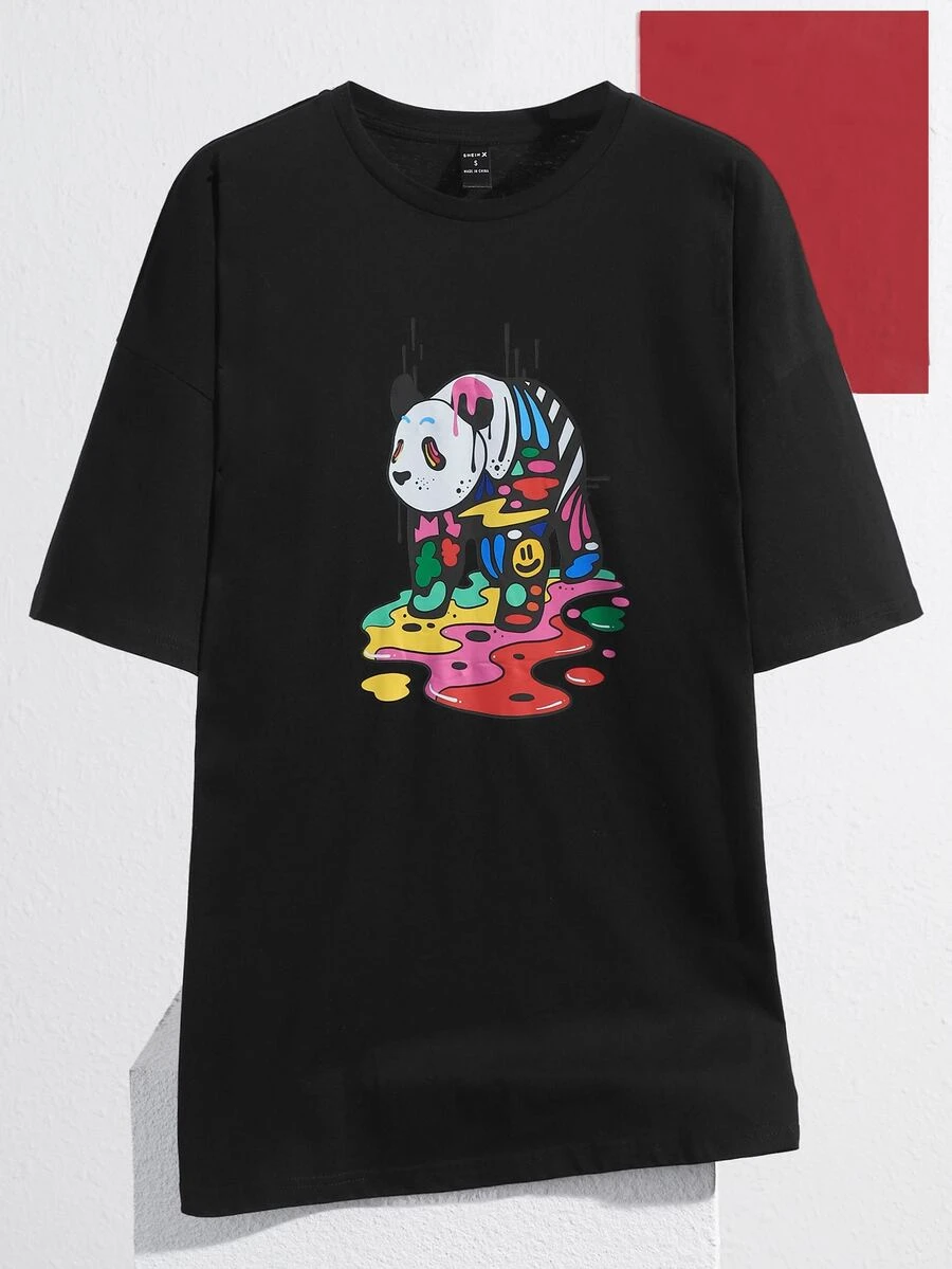 Sarah Wearer Áo thun nữ Hoạt hình Giải trí - màu đen - Xem 1