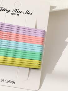 20入組素色邊夾 - 彩色 - 查看 2