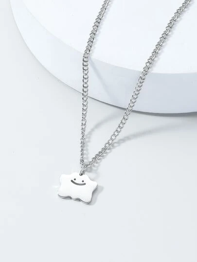 男性 漫画 ペンダント ネックレスの画像