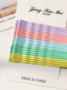 20入組素色邊夾 - 彩色 - 查看 3