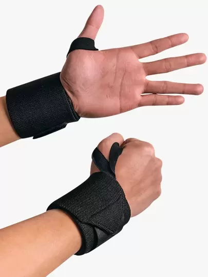 1件装运动护腕，健身房腕带配件。