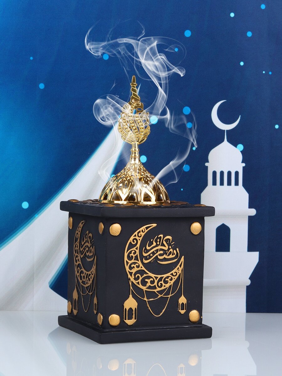 1 cái đèn xông hương Ramadan - Nhiều màu - Xem 1