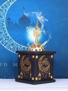 1 cái đèn xông hương Ramadan - Nhiều màu - Xem 2