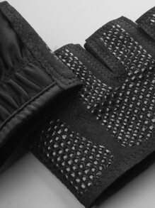 SKDK New Weight Lifting Gym Workout Gloves Men & Women, Partial Glove Just For The Calluses Spots, Great For Weightlifting, Exercise, Training, Fitness,Black Gloves