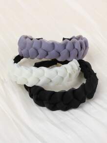 3 chiếc Băng đô Rộng Rộng - Nhiều màu - Xem 2