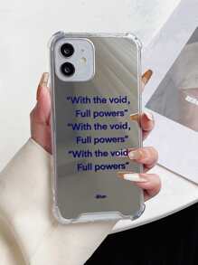 Bokstavsmönster spegel telefonfodral - Multifärgad - Visa 5