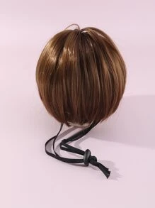 1件寵物假髮頭飾 - 棕色 - 查看 3
