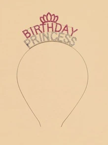 1pc Birthday Party Hair Hoop - Multicolor - View 2