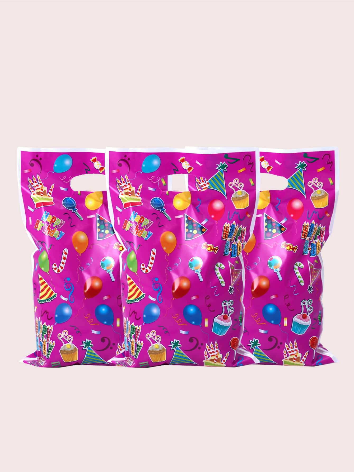 10pcs Birthday Party Gift Bag - Multicolor - View 1