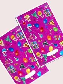 10pcs Birthday Party Gift Bag - Multicolor - View 3