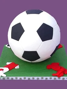 4 قطع كرة القدم قطاعة بسكويت طقم سداسي الزوايا قطاعة بسكويت بلاستيك كرة القدم قالب البسكويت شكل كرة القدم بسكويت الى قالب الخبز كيك تزيين