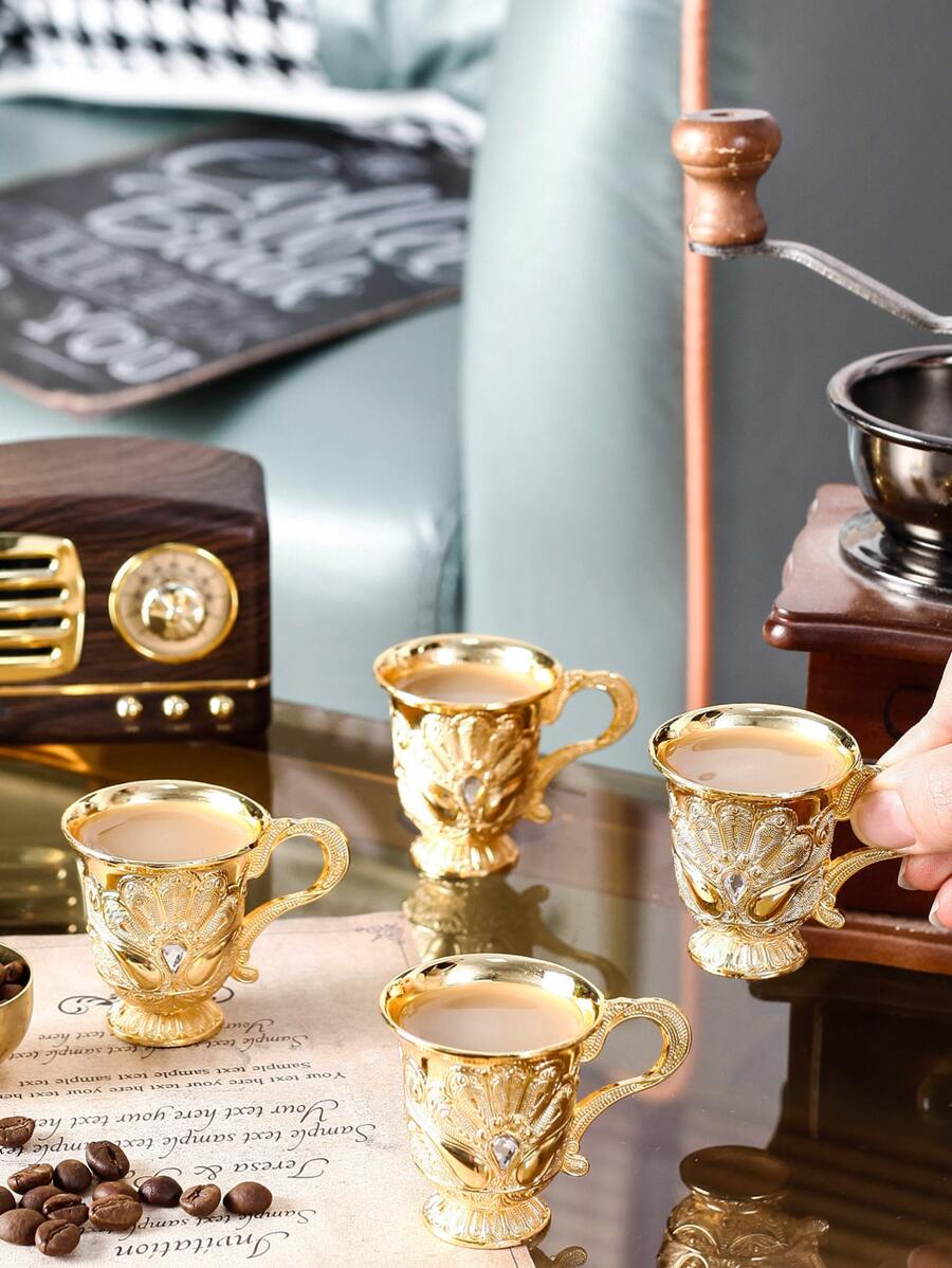 1入組水晶細節復古馬克