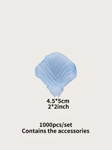 H.L.BALLOON 1000 片派对抛花瓣，圣诞节 - 淺藍色 - 查看 3