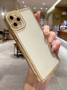 Husă pentru telefon cu cadru de contrast