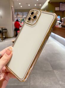 Husă pentru telefon cu cadru de contrast