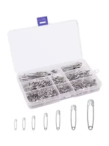 460pcs Sewing Craft  Pins, Sewing Accessories - Silver - View 1