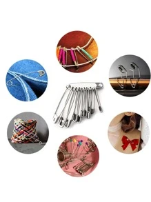 460pcs Sewing Craft  Pins, Sewing Accessories - Silver - View 4