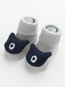 Vớ trang trí cho bé hoạt hình - Màu Xám nhạt - Xem 1