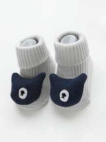 Vớ trang trí cho bé hoạt hình - Màu Xám nhạt - Xem 3