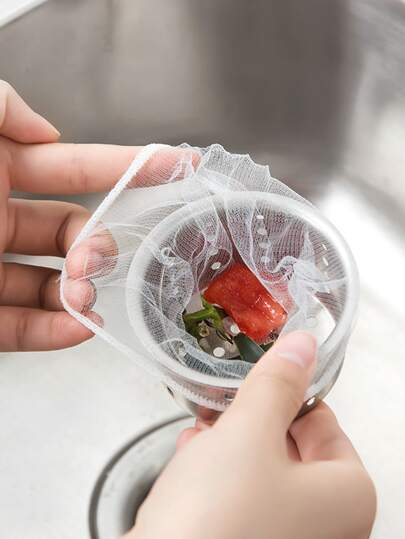 مرشح مغسلة شبكة 100 قطعة