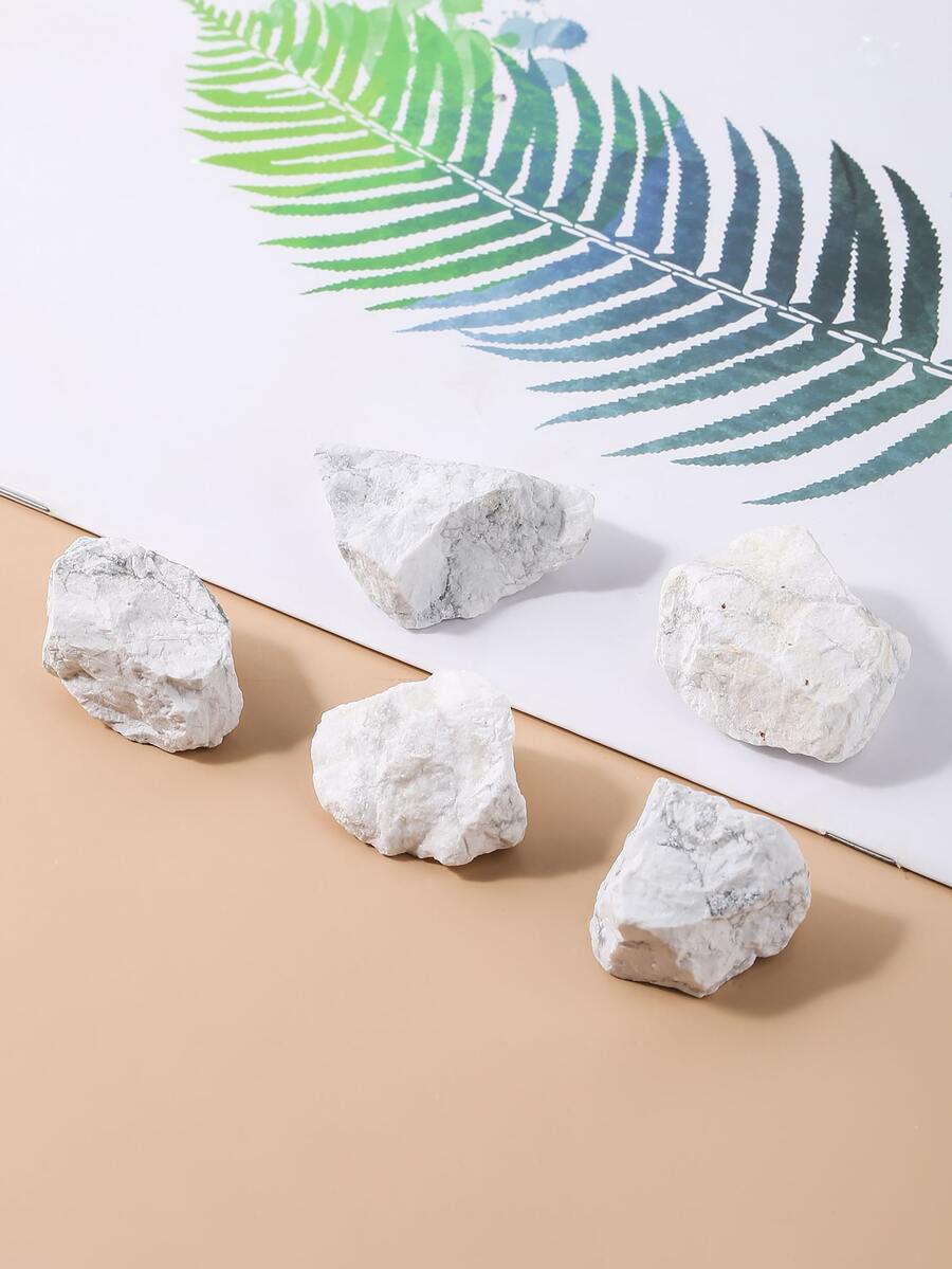 5 cái Đá DIY Trang sức Phụ kiện - trắng - Xem 1