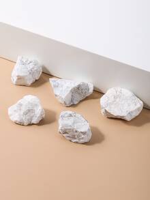 5 cái Đá DIY Trang sức Phụ kiện - trắng - Xem 2