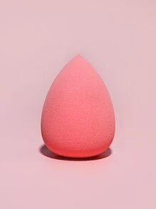 1pc Dual-Use Wet & Dry Makeup Sponge Makeup Sponge With Egg-Shaped Storage, Multicolor Latex-Free Reusable Washable Soft Flawless Makeup Applicator For Powder, Liquid, Makeup Design, Travel Essential - Watermelon Pink - View 3