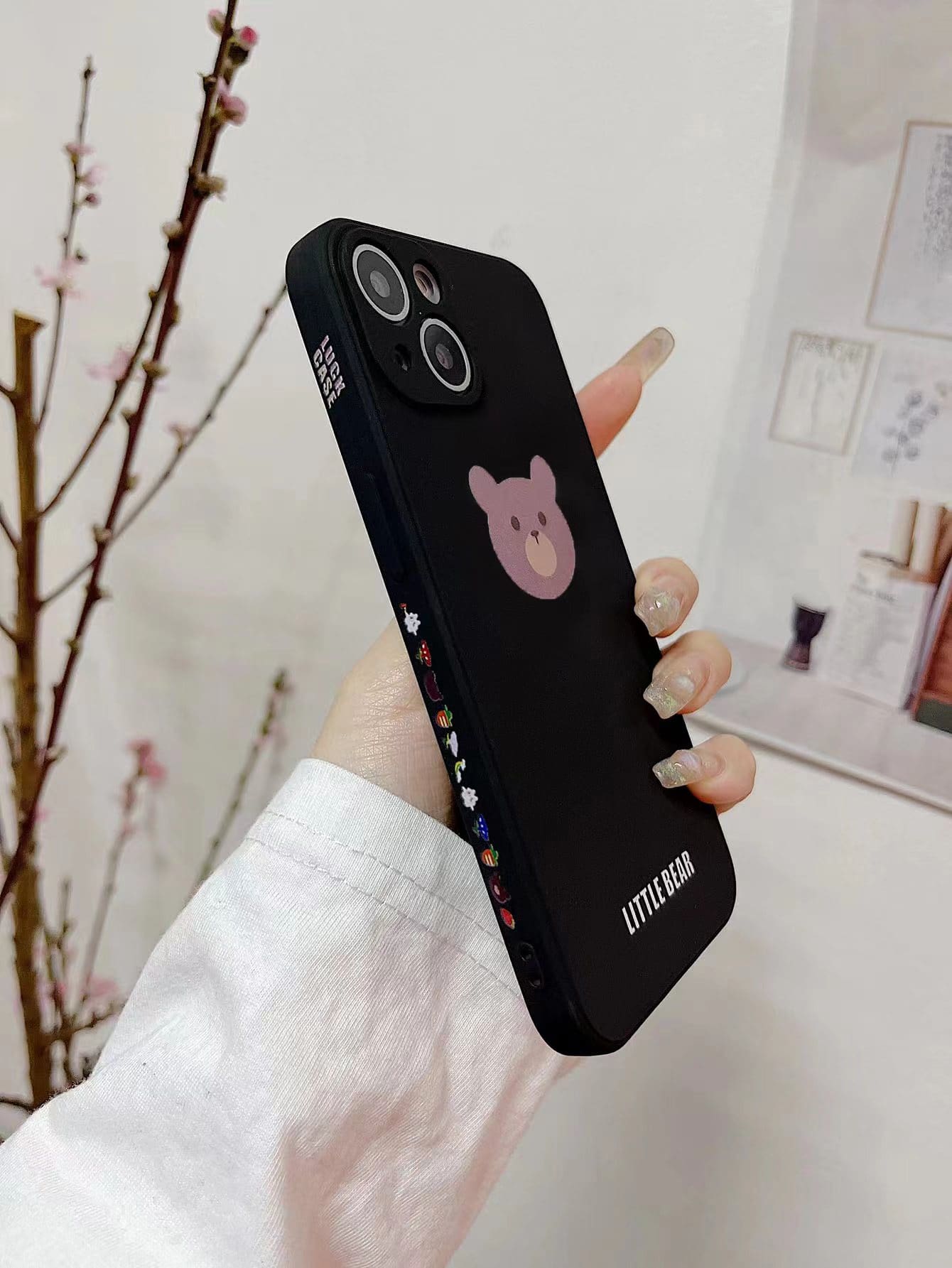 Hộp đựng điện thoại di động gấu hoạt hình - Nhiều màu - Xem 1