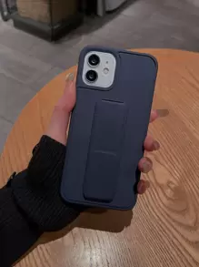 Hand Strap Holder Phone Case - Royal Blue - View 1