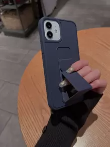 Hand Strap Holder Phone Case - Royal Blue - View 2