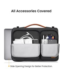 tomtoc Versatile Laptop Bag Compatible With 16 Inch Macbook Pro