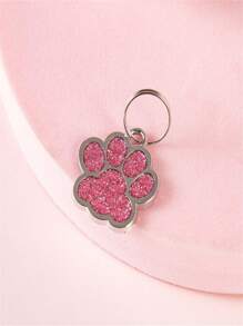 Embossed Dog Tag, Paw Print Pet ID Tags - Multicolor - View 3