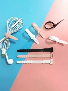 3入組素色數據線整理器 - 彩色 - 查看 5