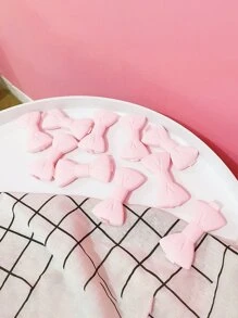 2pcs Bow Shaped Bag Clip - Pink - View 4