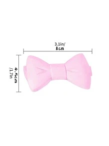 2pcs Bow Shaped Bag Clip - Pink - View 5