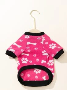 1pc Paw Design Pet Sweatshirt - Nhiều màu - Xem 4