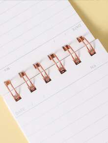 1入組人像圖案隨機線圈筆記本 - 彩色 - 查看 2